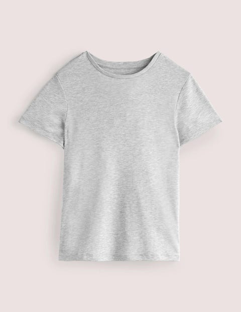 Soft Touch T-Shirt Grey Women Boden