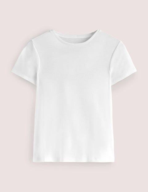 Soft Touch T-Shirt White Women Boden
