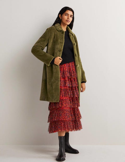 Boden faux hotsell fur coat