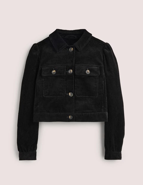 The Marylebone Velvet Blazer - Black