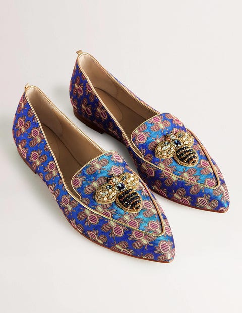Jacquard Loafer - Bee Boden