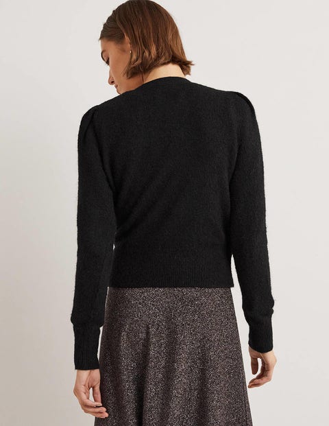 Fluffy deals wrap cardigan