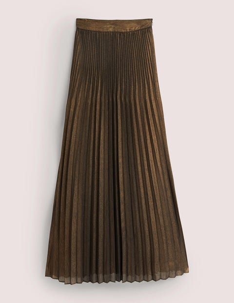 Pleated Jersey Maxi Skirt - Women - Ready-to-Wear