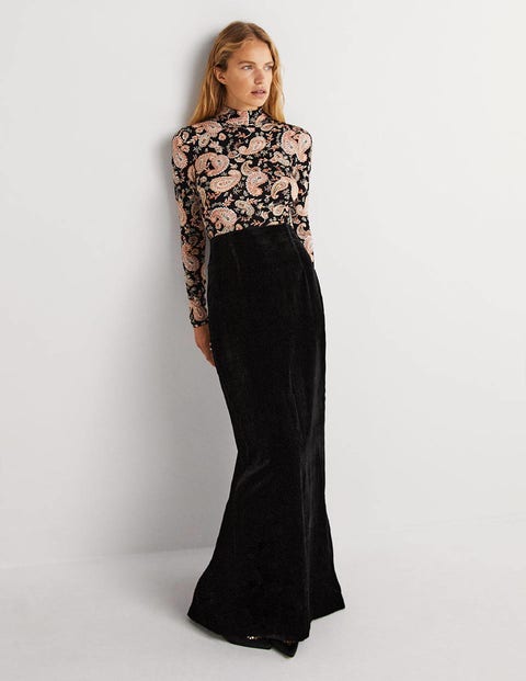 How To Style Black Velvet Skirt | lupon.gov.ph