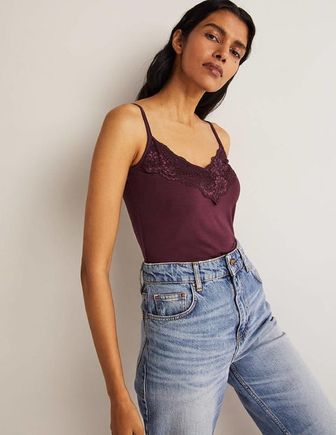 Lace cami over fitted t-shirt  Lace cami, Style inspiration, Women