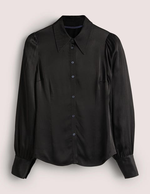 black silk tshirt