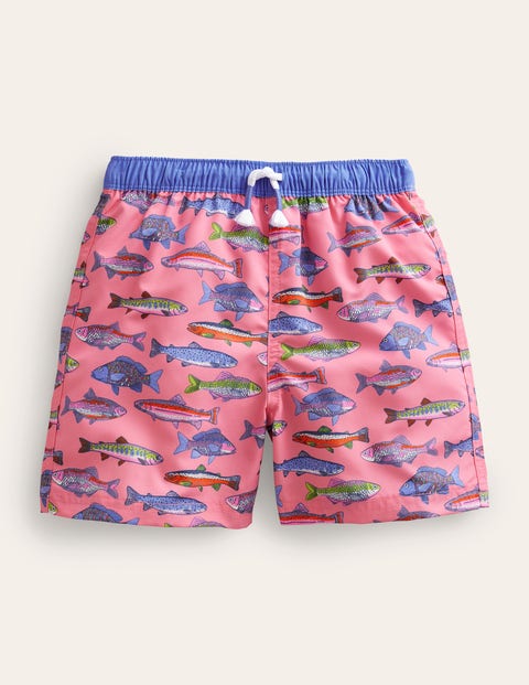 Swim Shorts Pink Boys Boden