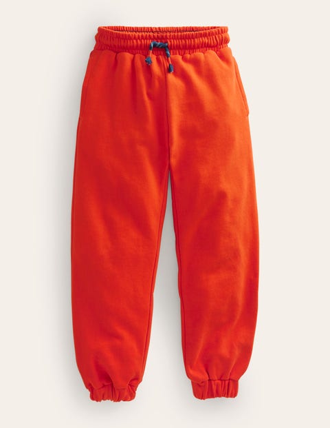 Cosy Relaxed Joggers Red Boys Boden