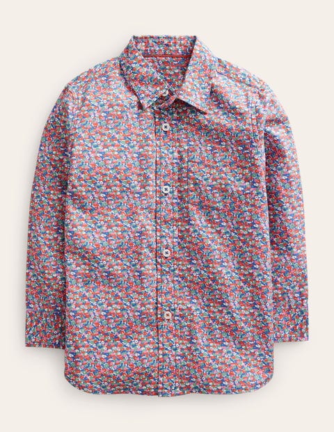 Laundered Shirt Multicouloured Boys Boden