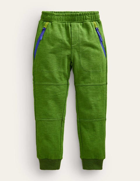 Reinforced Knee Joggers Green Boys Boden