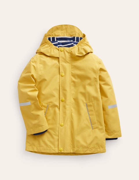 Waterproof Fisherman's Jacket Spicy Mustard Girls Boden, Spicy Mustard