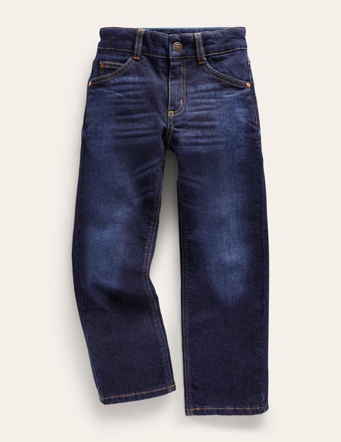 Straight Jeans Blue Boys Boden, Dark Wash Denim