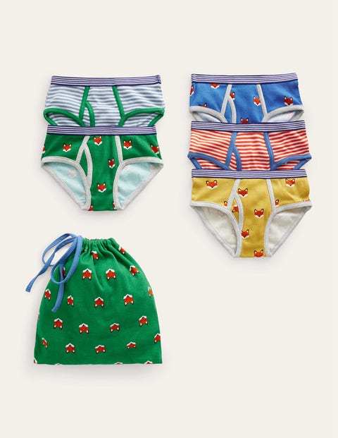 Pants 5 Pack Multicouloured Baby Boden