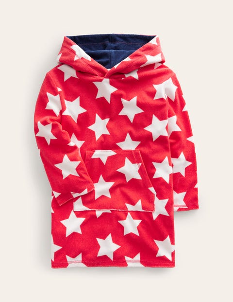 Towelling Throw-on - Red Star | Boden UK