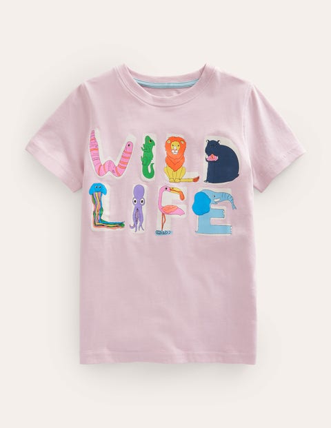 Graphic T-shirt Pink Girls Boden