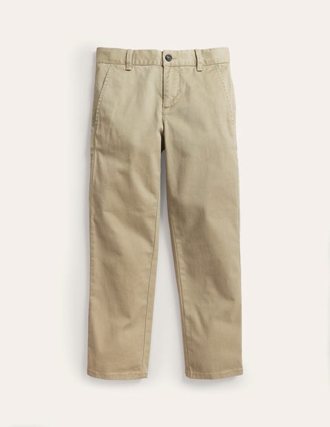 Mini Boden Kids' Chino Stretch Pants Classic Tan Boys Boden