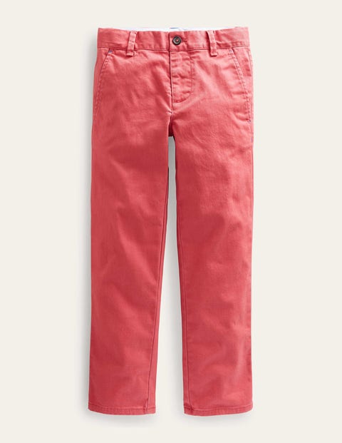 Classic Chinos Red Boys Boden