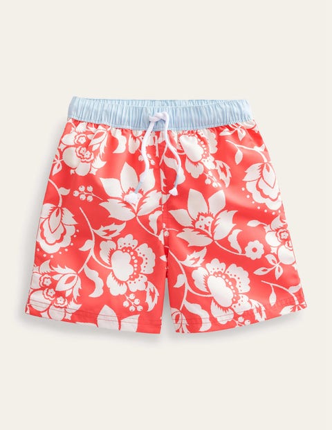 Swim Shorts Red Boys Boden