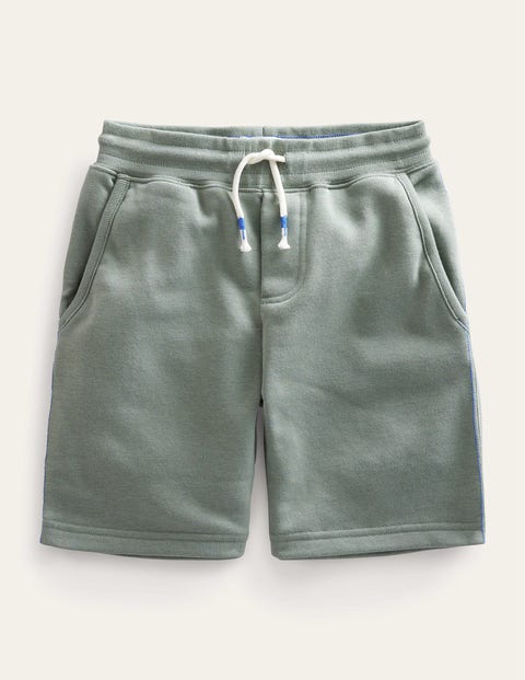 Jersey Shorts Green Boys Boden