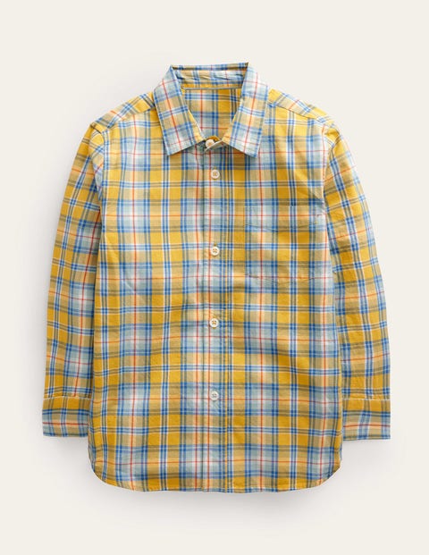 Laundered Shirt yellow Boys Boden