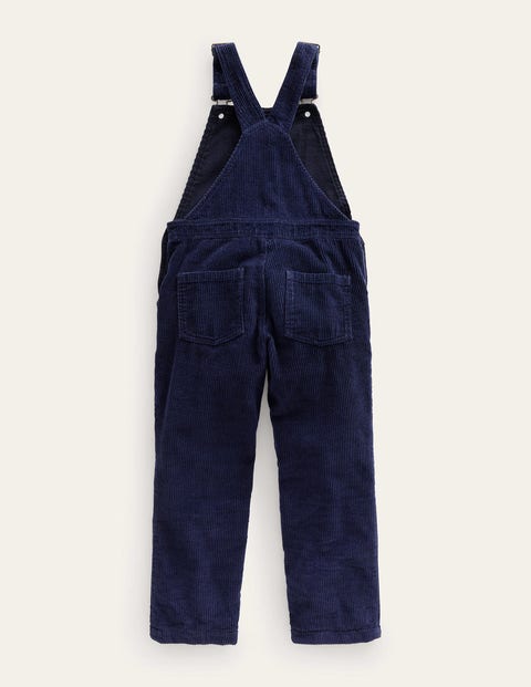 Mini Boden Cord Utility Dungarees College Navy Baby Boden