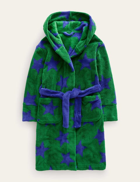 Cosy Dressing Gown Green Boys Boden