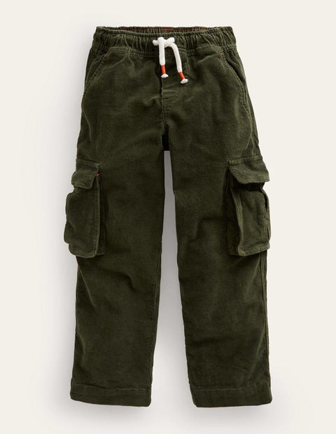 Cord Cargo Pants - Classic Khaki