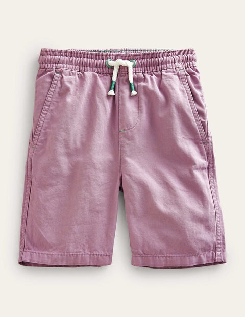 Pull-on Drawstring Shorts Purple Boys Boden