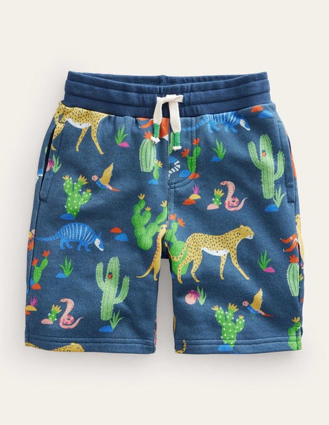 Printed Jersey Shorts - Multi Animals | Boden US