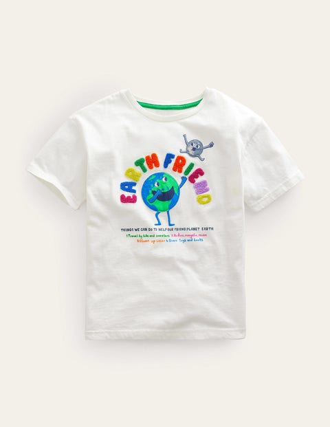 Earth T-shirt - Ivory Earth | Boden US