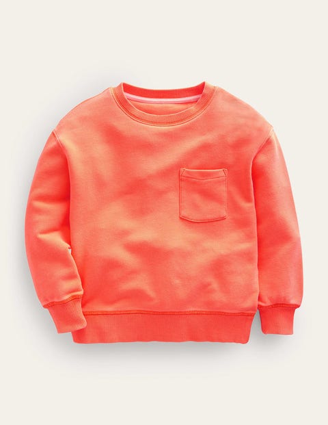 Supersoft Sweatshirt Orange Girls Boden