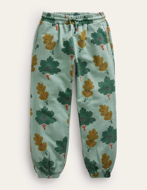 Printed Baggie Cuffed Jogger Green Boys Boden