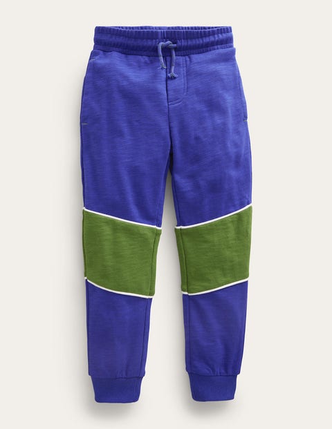 Slim Sporty Joggers Blue Boys Boden