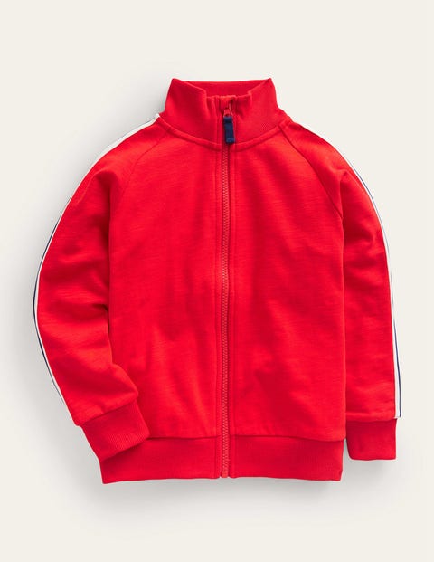 Mini Boden Track Jacket Rockabilly Red Baby Boden