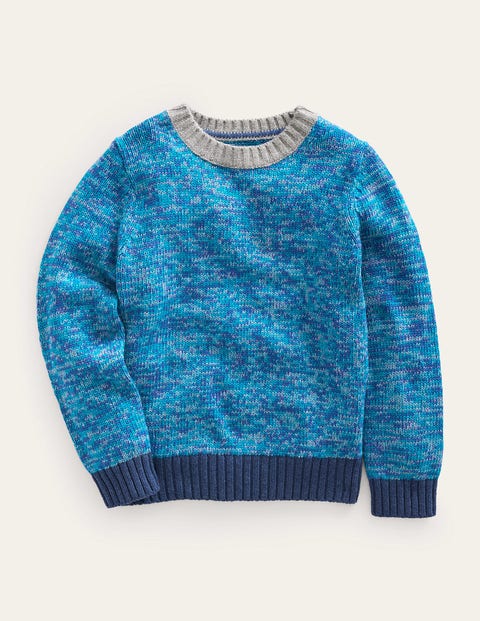 Twist Jumper Turquoise Boys Boden