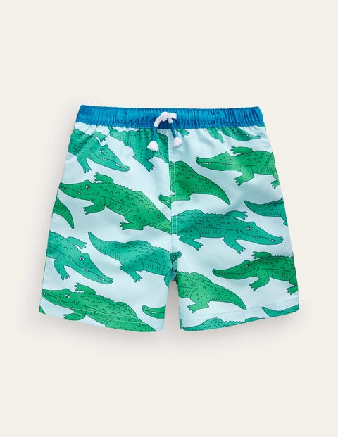 Swim Shorts Green Boys Boden