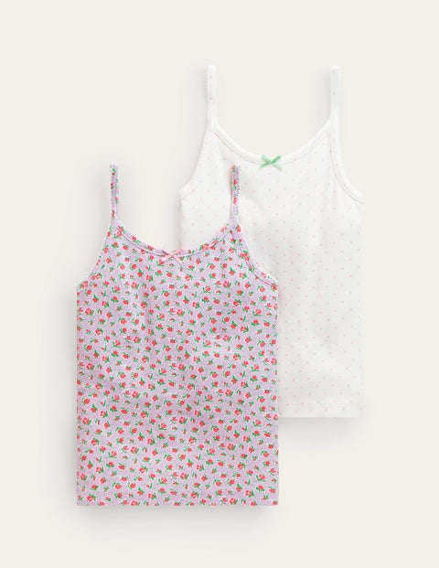 Vests 2 Pack Multicouloured Girls Boden