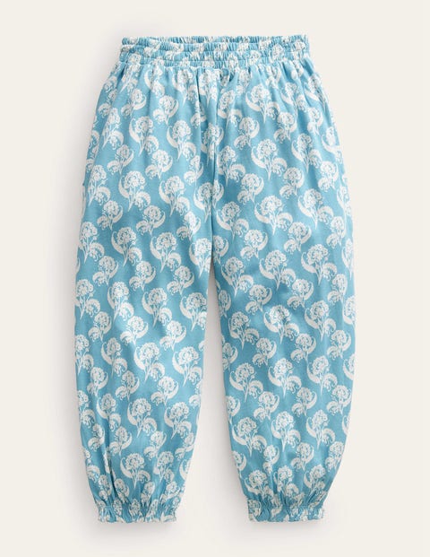 Jersey Harem Pant Blue Girls Boden