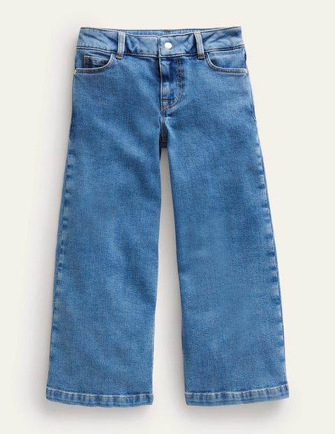 Wide Leg Jeans Blue Girls Boden