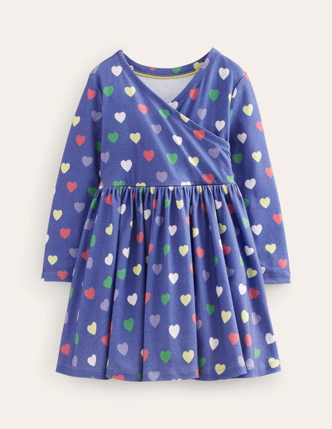 Twirly Ballerina Dress Navy Girls Boden