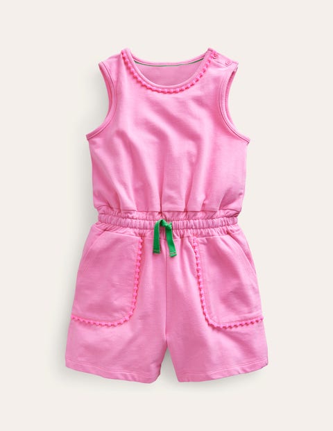 Relaxed Jersey Playsuit Multi Girls Boden
