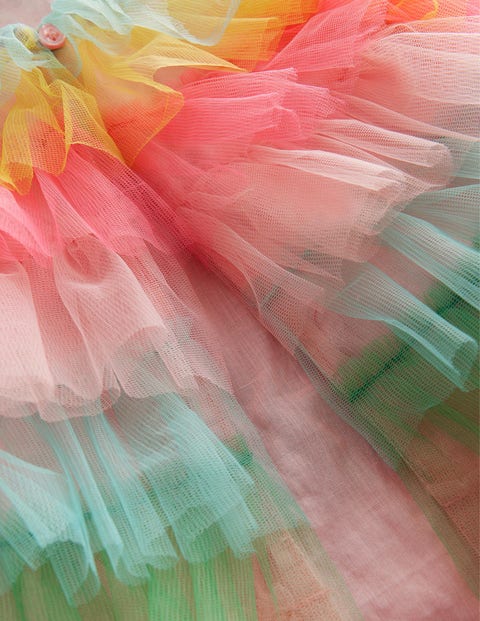 Tulle Jacket - Multi Rainbow