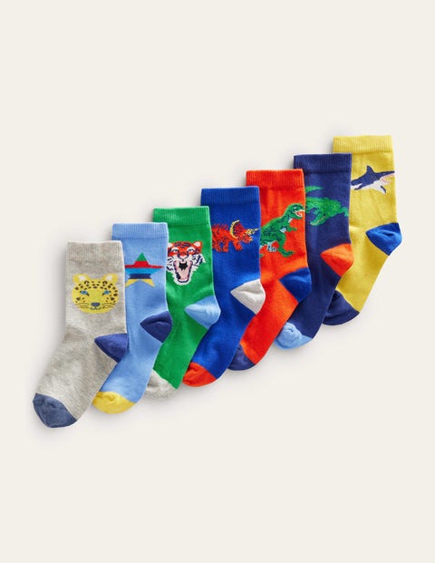 Sock 7 Pack Multicouloured Girls Boden