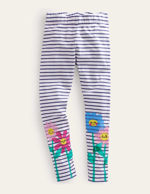 Fun Leggings Navy Girls Boden