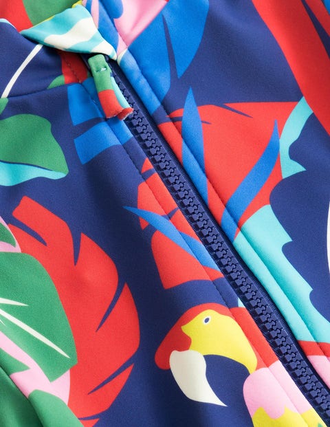 Long-sleeved Swimsuit - Multi Parrot | Boden US
