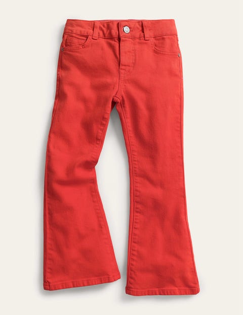 Kick Flare Jean Red Girls Boden