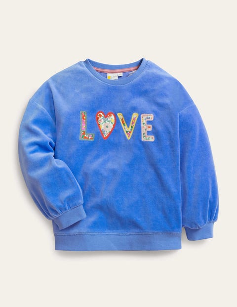 Elle sequin sweatshirt by boden shop