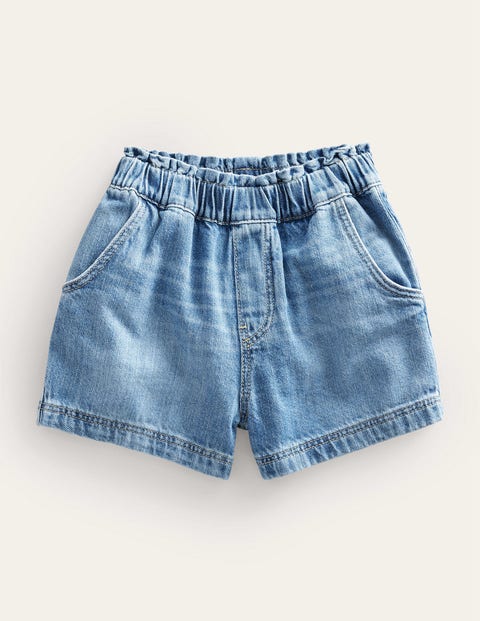 Pull-on Shorts Denim Girls Boden