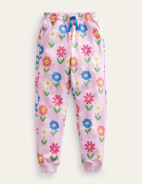 Printed Joggers Pink Girls Boden