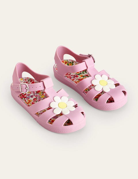 Jelly Shoes Cameo Pink Girls Boden, Cameo Pink